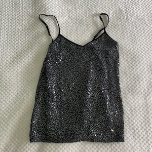 Express Sequin Tank Top